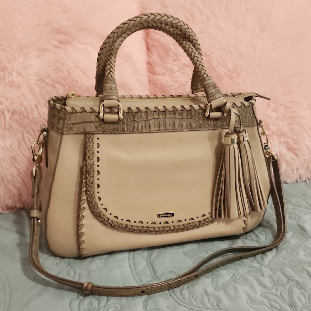 BRAHMIN Raelynn Natural Crawford